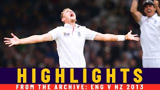 Broad & Southee Dominate Low-Scoring Thriller! | Classic Match | England v NZ 2013 | Lord's