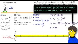 VPython Physics Example