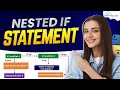 Nested If Statement in Python | Python Programming - Python Full Course For Beginners
