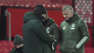 Ole v Klopp   Battle of Old Trafford   Manager Cam   Manchester Utd 3 2 Liverpool   Fourth Round