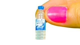 Miniature water bottle tutorial DIY - YolandaMeow♡