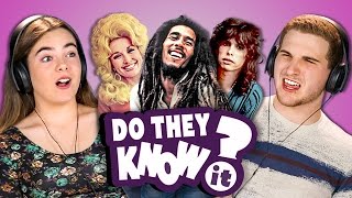 DO TEENS KNOW 70s MUSIC?  (REACT: Do They Know It?)