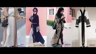 Open Abaya Dubai Kimono Dress