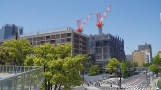 【BASEGATE横浜関内】高さ169ｍ「横浜市旧市庁舎街区活用事業」／OMO7横浜 by 星野リゾートの建設状況（2024年5月4日）