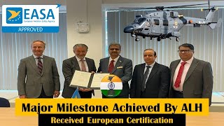 #breakingnews HAL ALH Dhruv received most stringent European certification