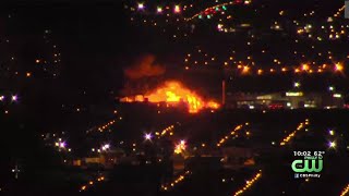 Crews Place 4-Alarm Port Richmond Warehouse Fire Under Control