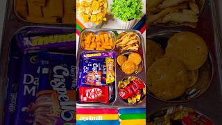 TODAY SNACKS TIFFIN FOR SCHOOL #snacks #tiffinlunchbox #lunchbox #shortviral #shorts #ytshorts