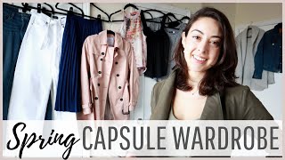 15 Piece Capsule Wardrobe | Spring 2020