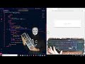 ASMR Programming - Coding Countdown Javascript - No Talking