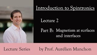 L2PB Introduction to Spintronics: Magnetism at Surfaces and Interfaces [ENG]