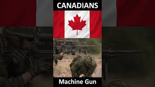 American VS Canadian Machine Gun | Troops Training. #shorts