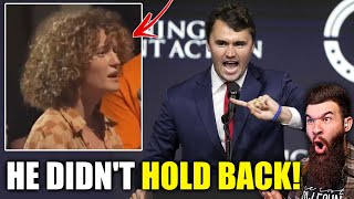 SHE DEFINITELY DIDN’T SEE THIS COMING FROM CHARLIE KIRK!