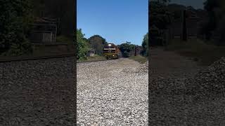 TRAINS AM22 Aurizon 1281S GWB101 with new corporate logo at Nairne, S. Australia 25/11/22