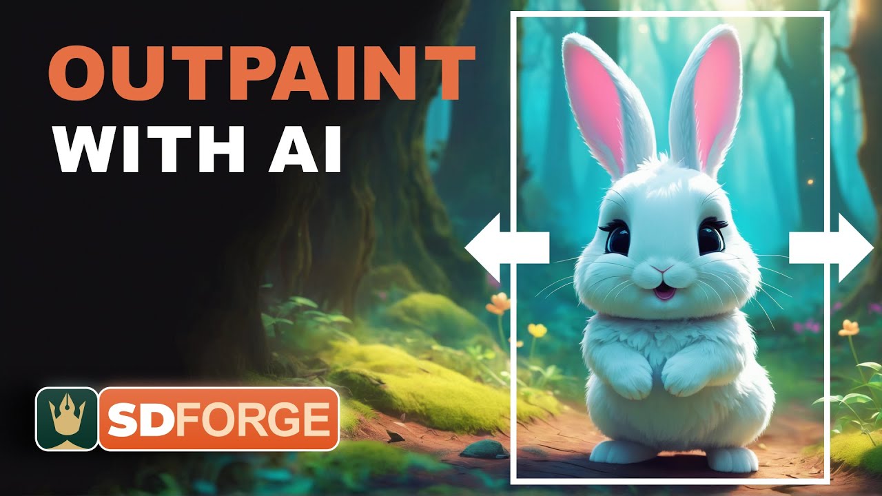 Stable Diffusion Outpainting Tutorial Forge Ui Stablediffusion Youtube