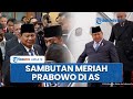 Tiba di Washington DC, Presiden Prabowo Disambut Meriah Masyarakat hingga Mahasiswa Indonesia di AS