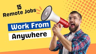 Breaking Free from the Office: Explore Lucrative Remote Jobs