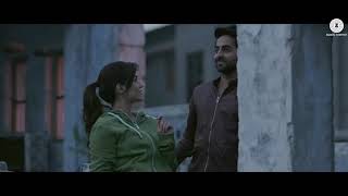 Kriti and ayushman latest romantic scene..