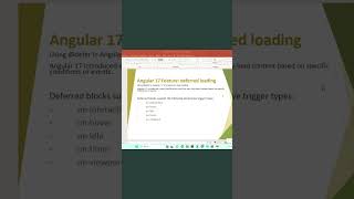 Angular 17 Feature defer loading | Deferrable views | Lazy loading components | Angular 17 Tutorial