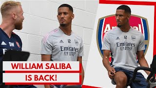 LIKE A NEW SIGNING! | William Saliba Among Arsenal Returnees As Pre-Season Ramps Up! | PICTURES