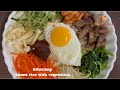 Bibimbap (Mixed rice with vegetables)