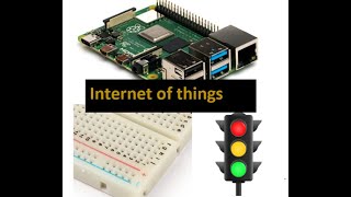 Traffic lights IoT project python using Raspberry pi