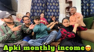 First ever Q/A with family 😍 | apki monthly income and Hajj ka irada kab he😍