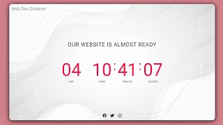 How to Create a Countdown Timer Using HTML, CSS, and JavaScript