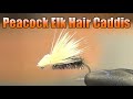 Peacock Elk Hair Caddis Fly Tying