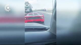 سياره الفيراري Ferrari 40 الخاصه بعدي صدام حسين | زعماء عرب