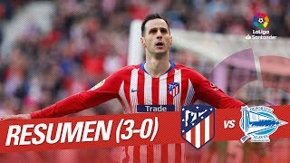 Resumen de Atlético de Madrid vs Deportivo Alavés (3-0)