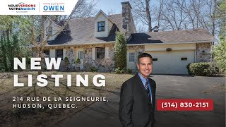 214 Rue de la Seigneurie, Hudson, QC J0P 1H0