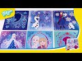 totum disney frozen queen foil cards