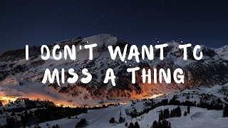 I Don't Want To Miss A Thing - Aero Smith [Lyric Cover By Music Travel Love Feat Felix]
