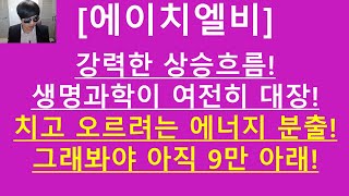 [주식투자]에이치엘비(강력한 상승흐름!/생명과학이 여전히 대장!/치고 오르려는 에너지 분출!/르래봐야 아직 9만 아래!)