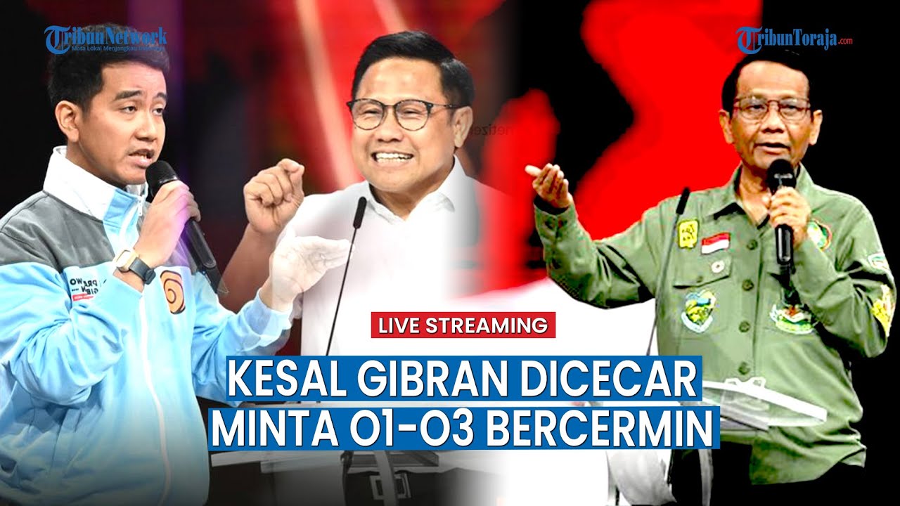 🔴Aksi Gibran Disebut Tak Sesuai Kritikan Jokowi Soal Debat, Gimik ...