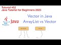 Vector in Java | Java Collection Framework | Full Explained | ArrayList vs Vector