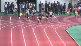 2015.3.14 第1回三田市記録会 男子4×100mR 1組