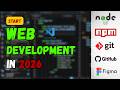 Web Development Setup for Beginners (2026 Guide)