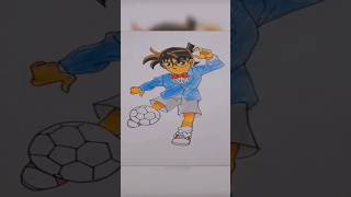 How to Draw Conan Edogawa | Case Closed #shorts