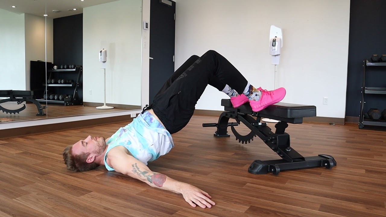 Feet Elevated Glute Bridge At Alannah Wrigley Blog