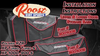 Roost Dirt Sports Powered By Hypertech - Installing RZR Storage Bags