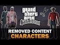 GTA SA - Removed Characters [Text video]