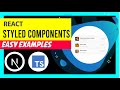 React Styled Components NextJS Project Tutorial 2022 ✅ - CSS Styling
