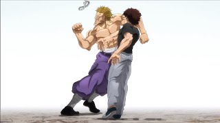 Hanma Baki: Son of Ogre Season 2 - Baki Hanma fights Chiharu Shiba