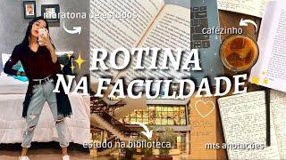 🤓 ROTINA FACULDADE ENGENHARIA DE PRODUÇÃO