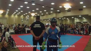 WKU WORLD CHAMPIONSHIP 2016 USA PFFJ  -60KG DANICA AUBERGER (USA) VS.  LAURA FOLLADORI (AUS)