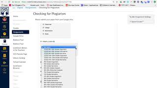 Using Turnitin within Canvas
