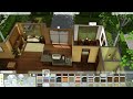 Building a modern cozy cafe (real time build in the sims 4)