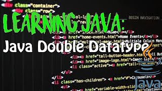 LEARNING JAVA: Double Datatype