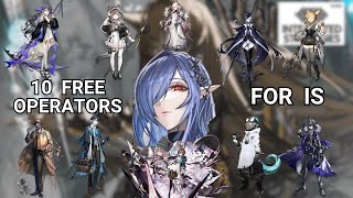 [Arknights] : 10 FREE Operators you should upgrade for IS!